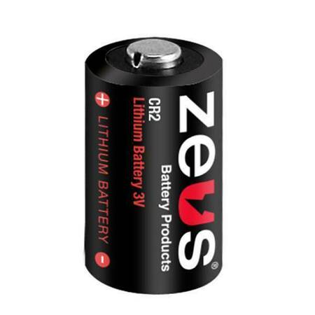 ZEUS BATTERY PRODUCTS CR2 3V 850MAH LIMNO2, 5PK ZEUS CR-2